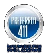 Preferred411 verified — Members Welcome